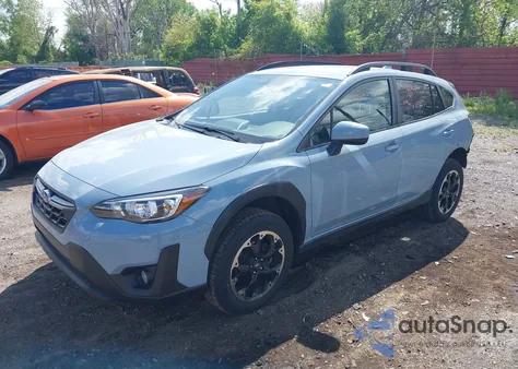 2021 Subaru Crosstrek Premium из США, поврежденный, VIN JF2GTACCXMG667612